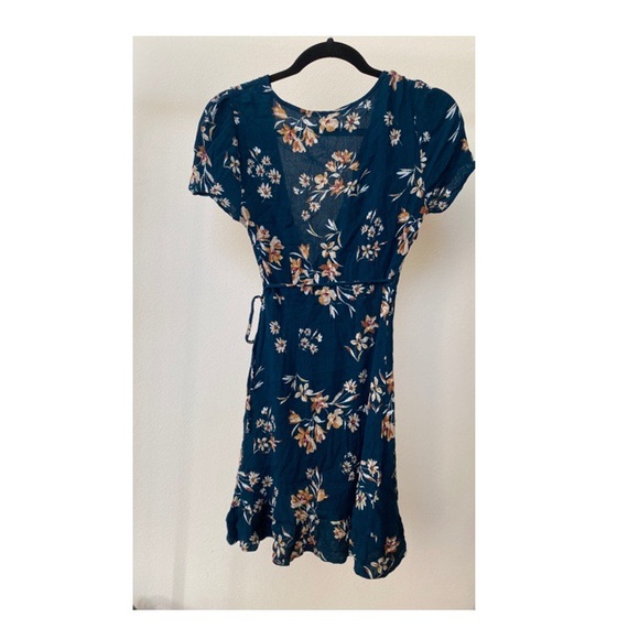 Turquoise Flower Dress - Picture 2 of 2